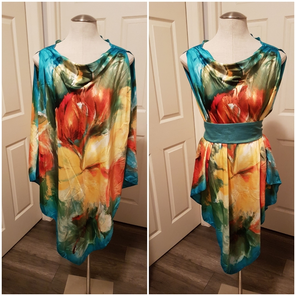 OS fits all beach coverup